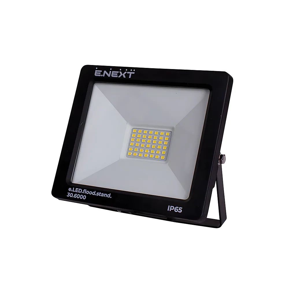 Прожектор світлодіодний e.LED.flood.stand.30.6000 30 Вт 6000 K чорний E.NEXT l0790003