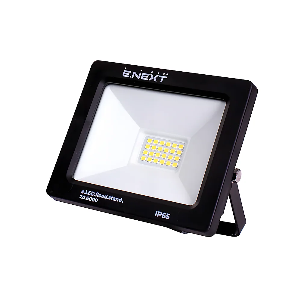 Прожектор світлодіодний e.LED.flood.stand.20.6000 20 Вт 6000 K чорний E.NEXT l0790002