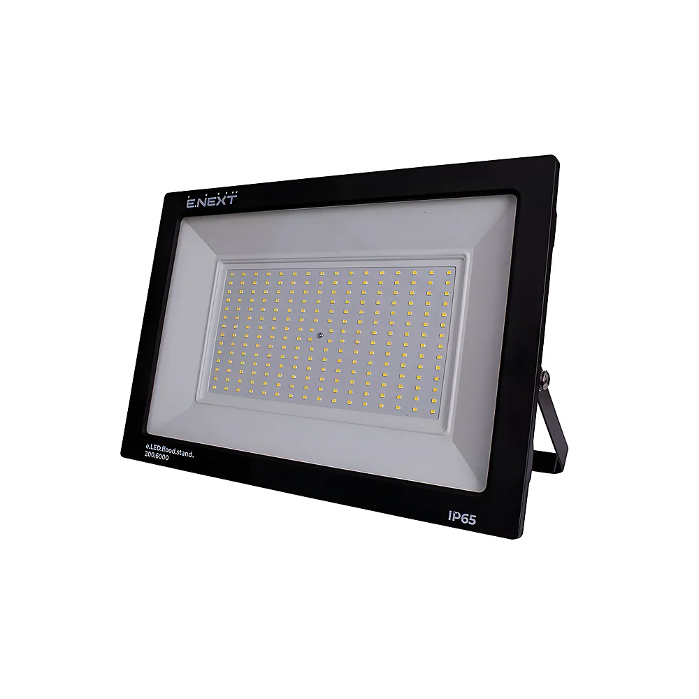 Прожектор світлодіодний e.LED.flood.stand.200.6000 200 Вт 6000 K чорний E.NEXT l0790007
