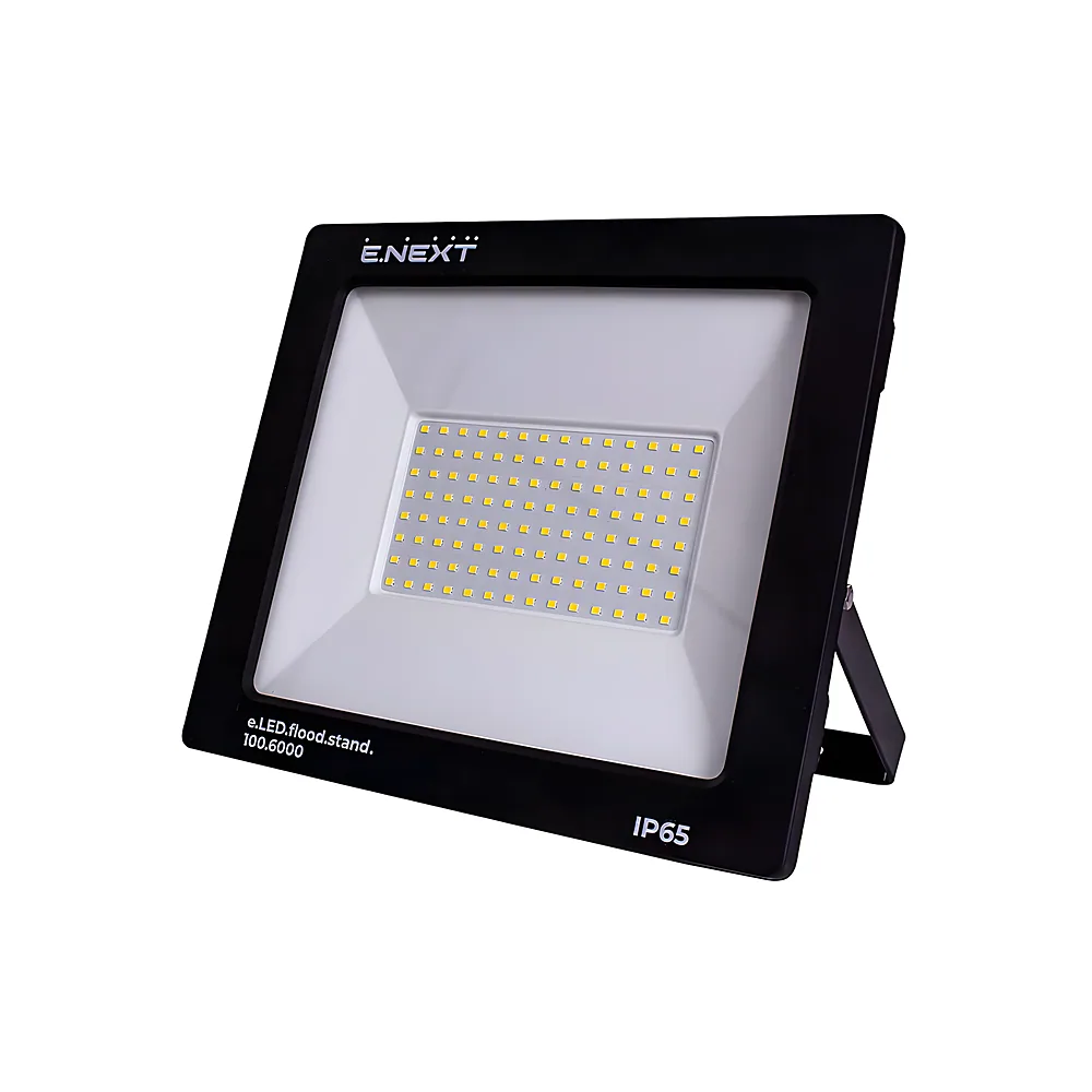 Прожектор світлодіодний e.LED.flood.stand.100.6000 100 Вт 6000 K чорний E.NEXT l0790005
