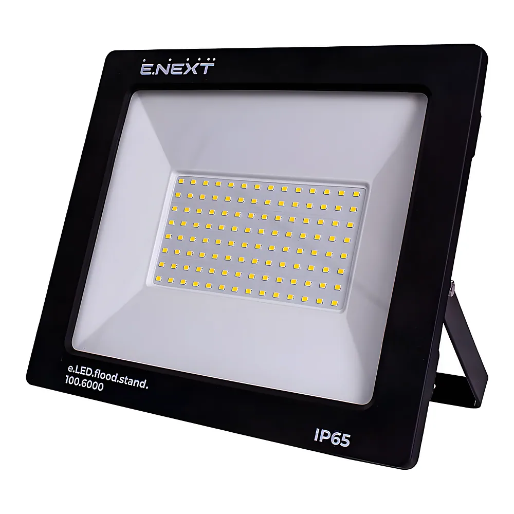 Світлодіодний прожектор e.LED.flood.stand.100.6000 100 Вт 6000 K чорний E.NEXT l0790005