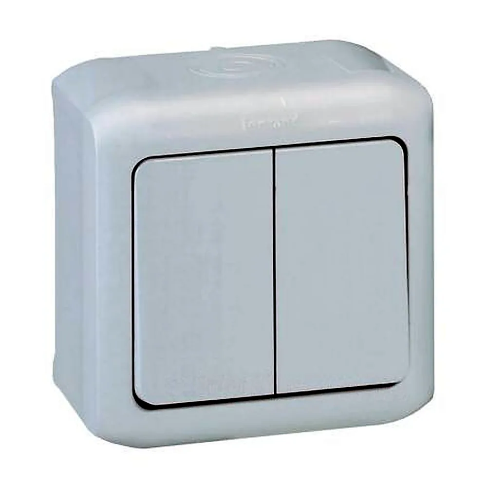Вимикач Legrand Forix 2-кл IP44 10A білий 782362