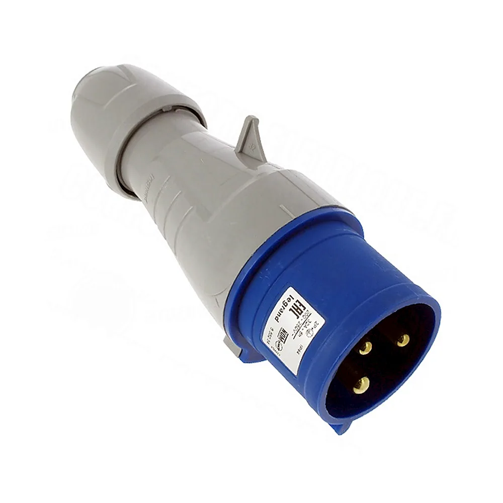 Вилка пряма Legrand P17 Tempra Pro 32A 2К+З 230V IP44 555234