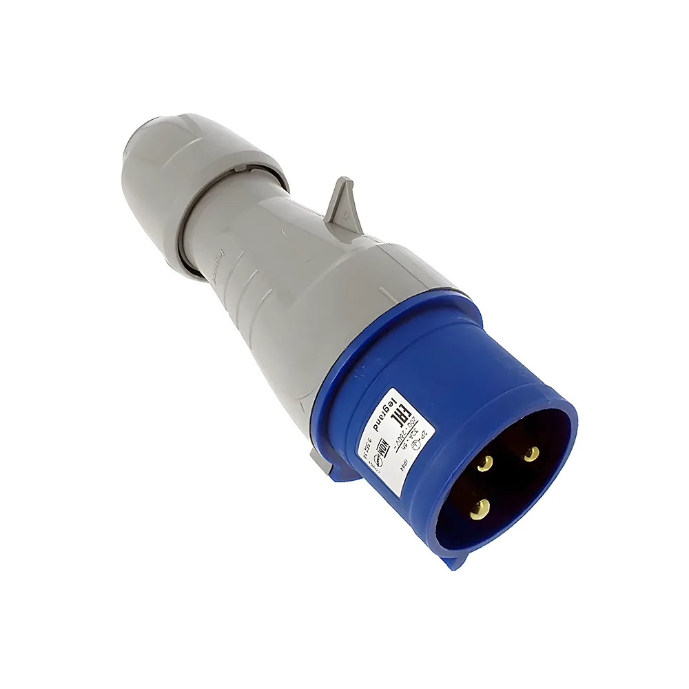 Вилка пряма P17 Tempra Pro 32 А 2К+З 230 В IP44 Legrand 555234