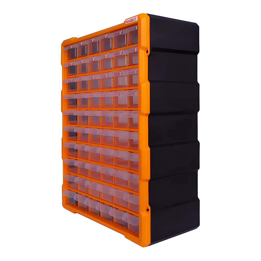 Органайзер пластиковий e.toolbox.pro.22 24" 60 секцій 381х157х475 мм E.NEXT t011022