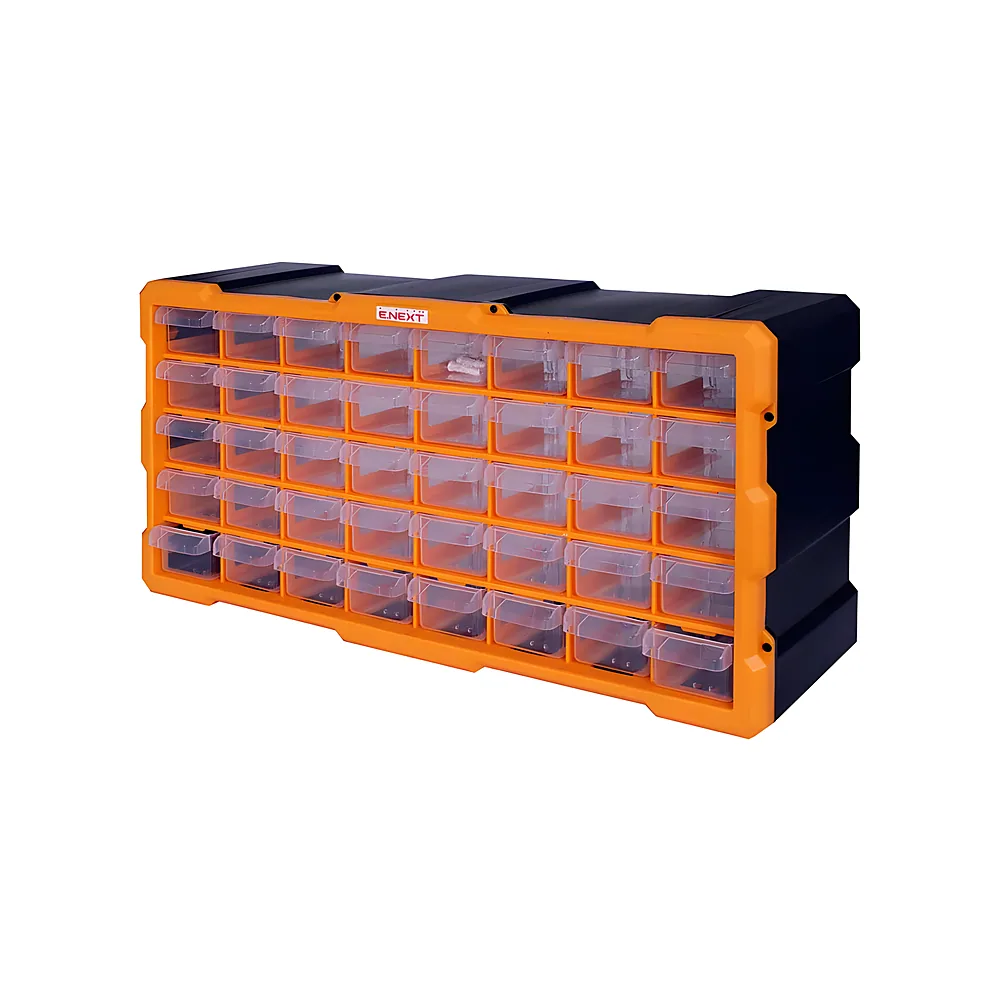 Органайзер пластиковий E.NEXT e.toolbox.pro.23 22 40 секцій 497x157x250 мм t011023