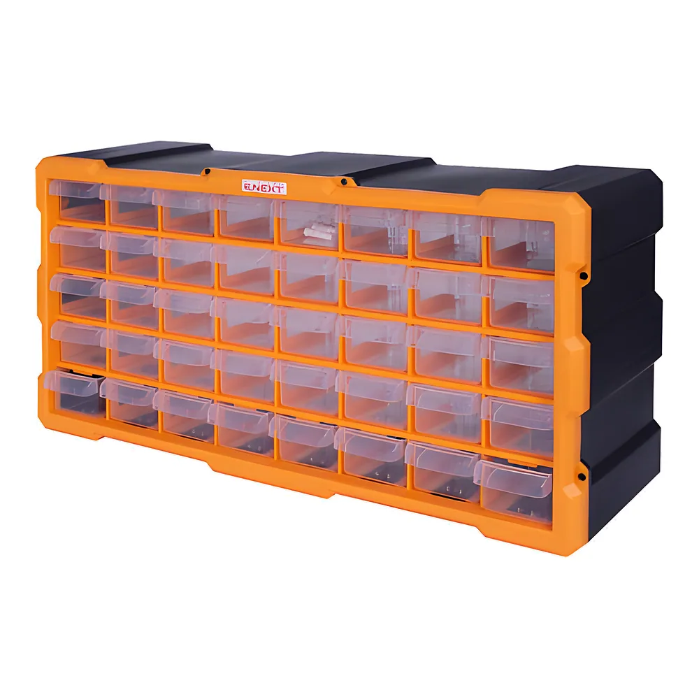 Органайзер пластиковий e.toolbox.pro.23 22" 40 секцій 497х157х250 мм E.NEXT t011023