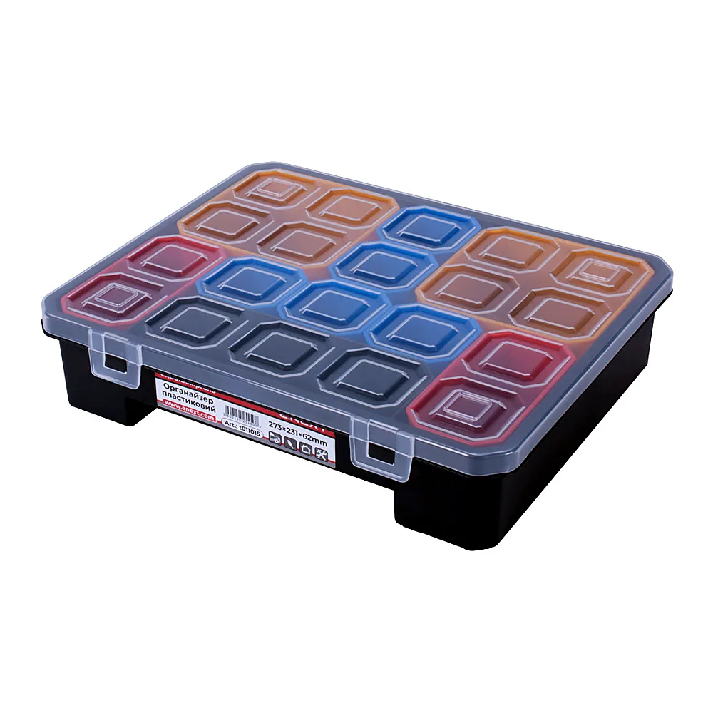 Органайзер пластиковий E.NEXT e.toolbox.pro.15 15 273x231x62 мм t011015