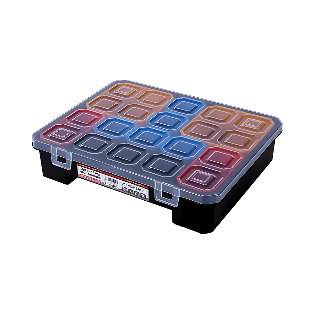 Органайзер пластиковий E.NEXT e.toolbox.pro.15 15 273x231x62 мм t011015