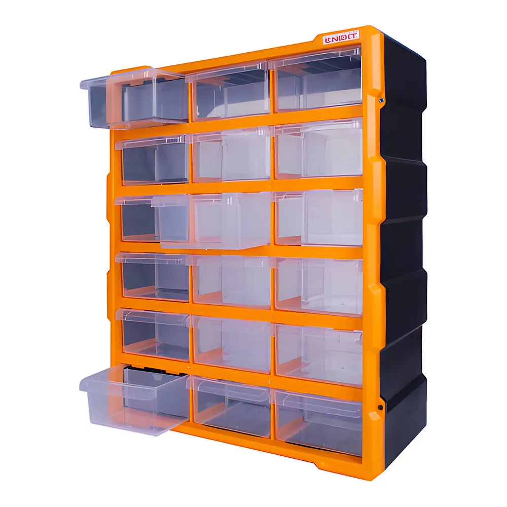Органайзер пластиковий e.toolbox.pro.24 24" 18 секцій 381х157х475 мм E.NEXT t011024