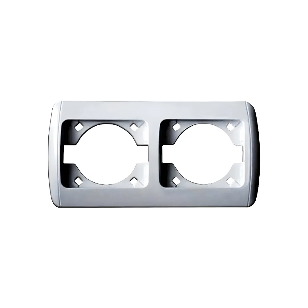 Рамка Classic 2-постова біла Erste 9201-82,W