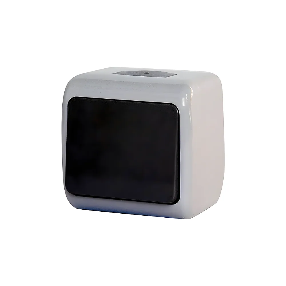 Вимикач Outdoor 1-клавішний сірий IP54 Erste E8005-01