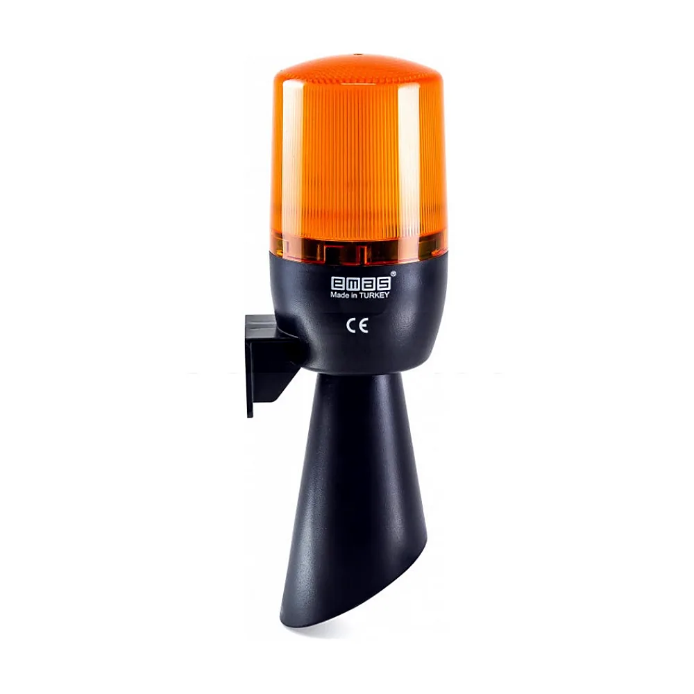Проблисковий маяк EMAS IT070Y024Z O070 12-24V AC/DC жовтий із зумером