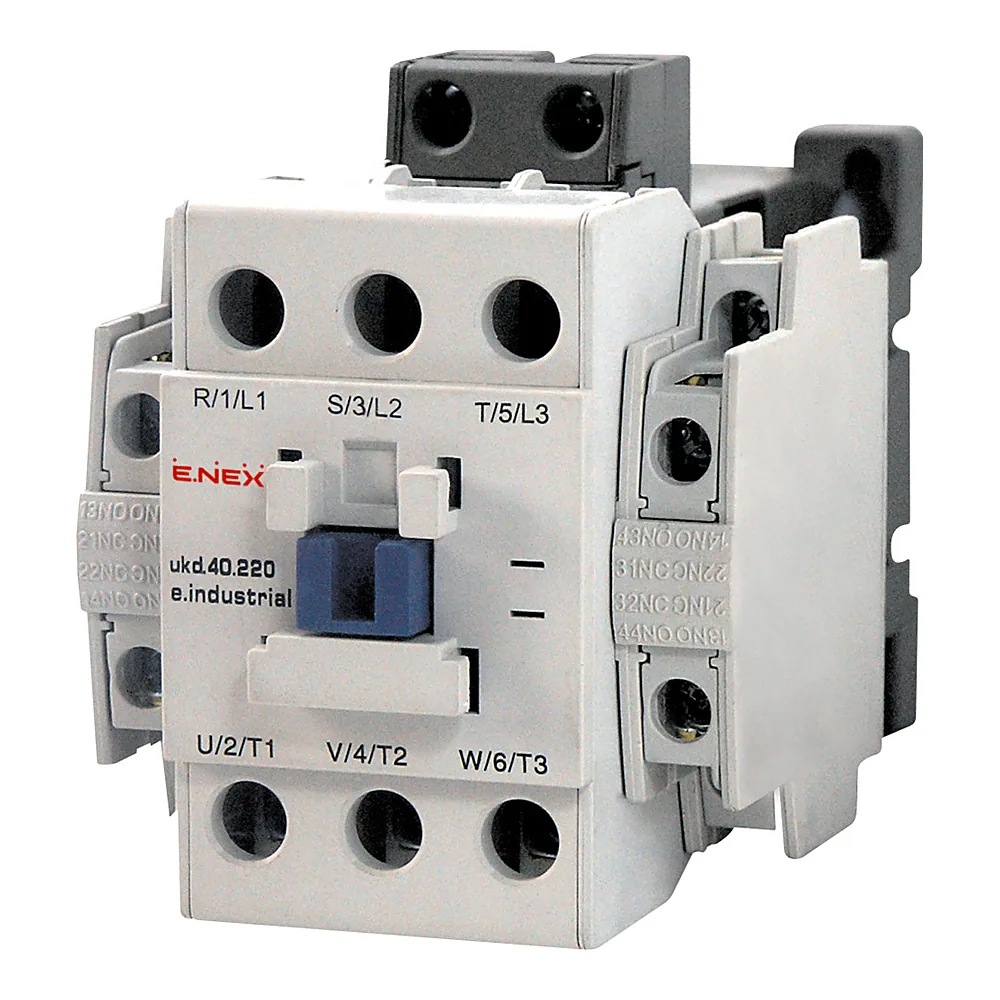 Контактор E.NEXT e.industrial UKD 40 220 40A 220В DC 1NO+1NC i.0090014