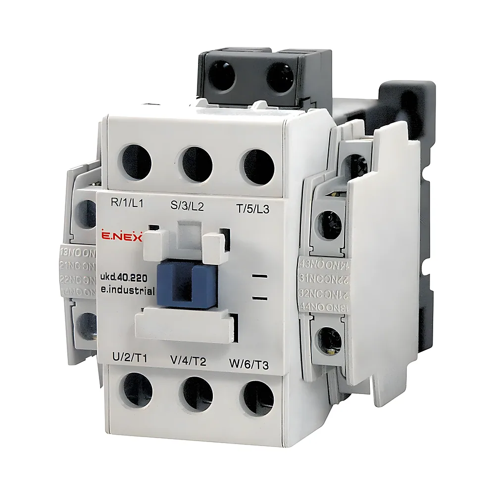 Контактор e.industrial.ukd.40.220 40 А 220 В DC 1NO+1NC E.NEXT i.0090014
