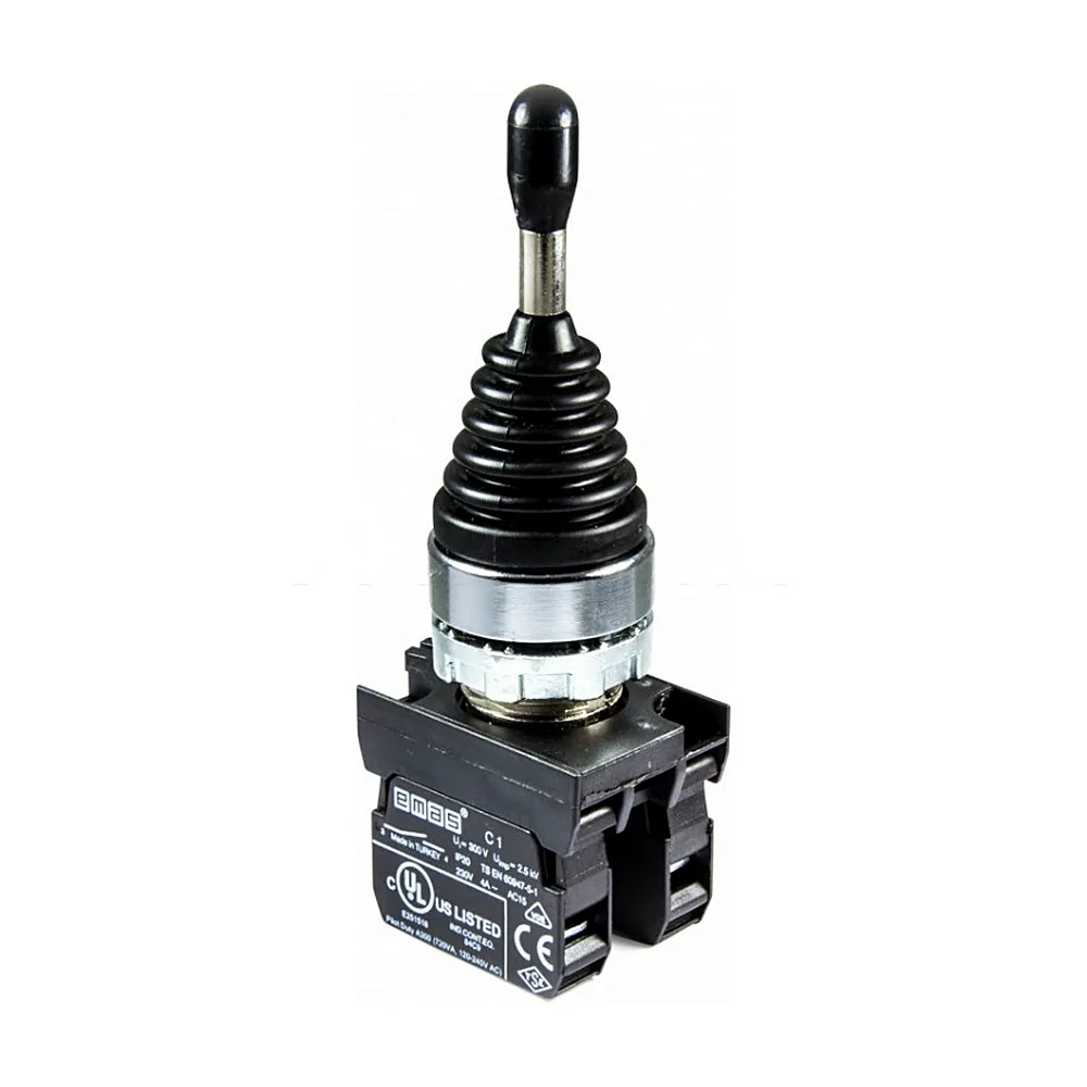 Кнопка-джойстик EMAS CM101DJ21 2-позиційна 2НО IP65