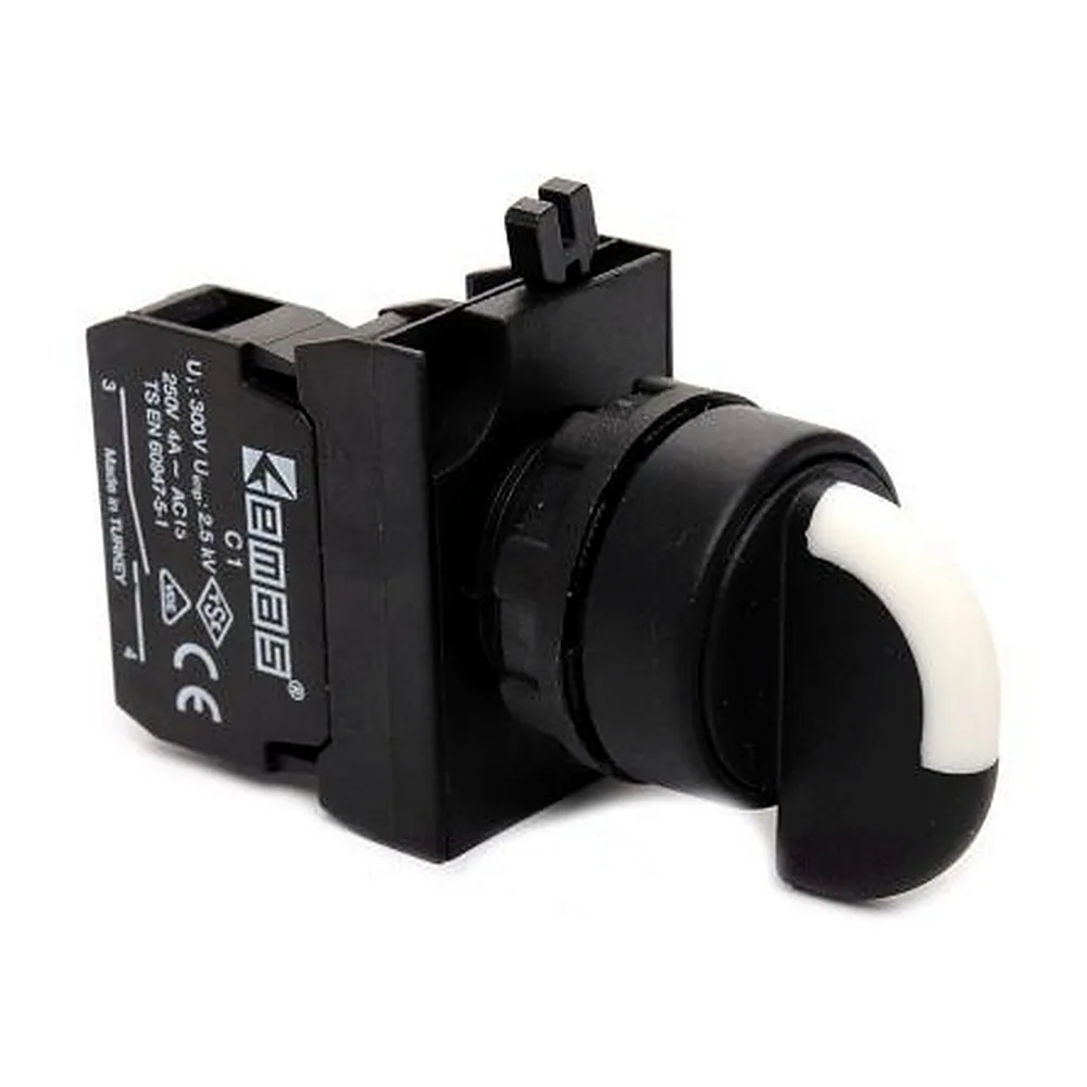 Перемикач EMAS 0-1 з фіксацією 1НО IP65 CP100S20