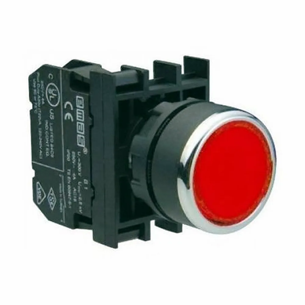 Кнопка EMAS B100DK червона 1НО