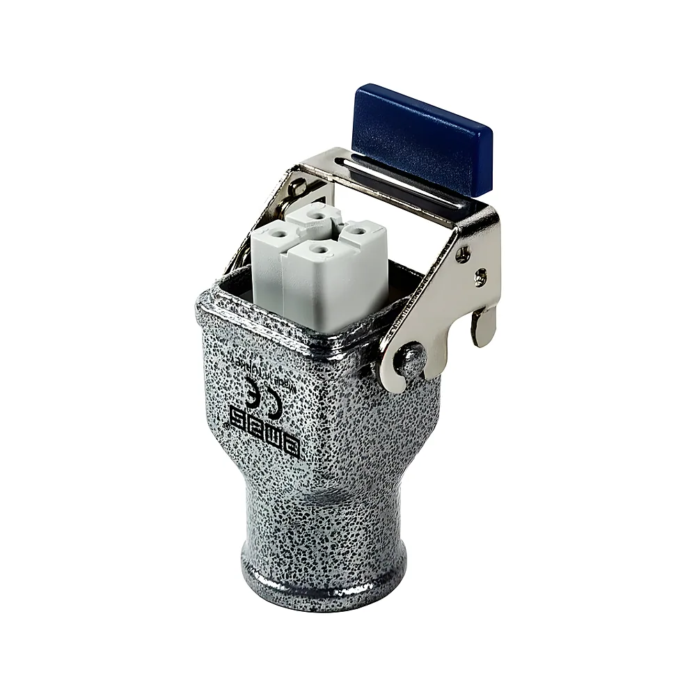 Корпус з розеткою переносний з металевим фіксатором 4 виводи EMAS EBM04PU36