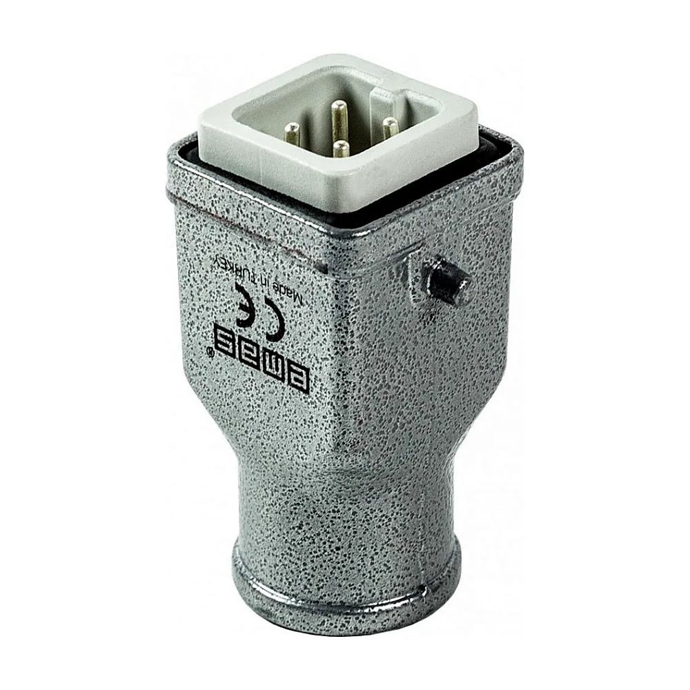 Корпус вилки EMAS EBM04FU30 4 виводів