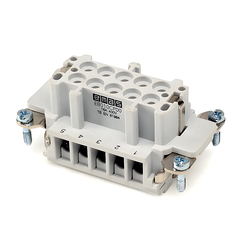 EBM10CP00 Розетка без корпусу (10 виводів), EMAS