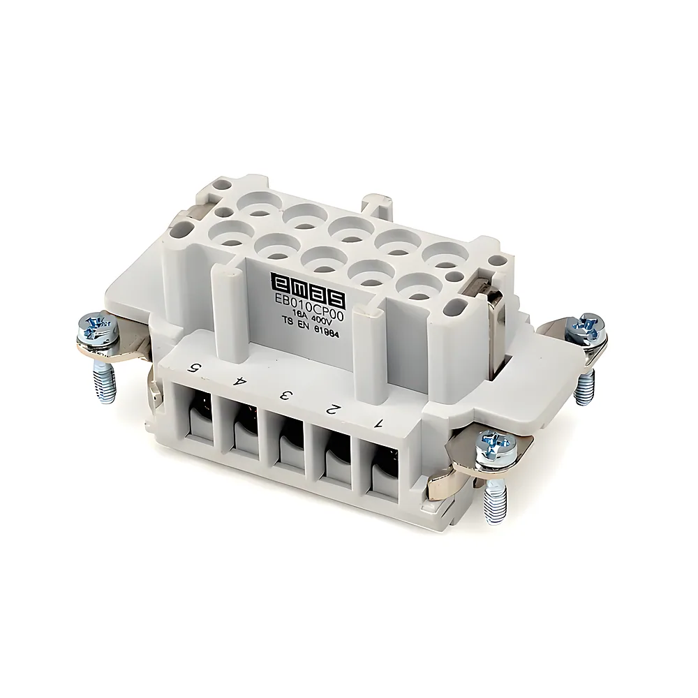 Розетка без корпусу 10 виводів EBM10CP00 EMAS EB010CP00