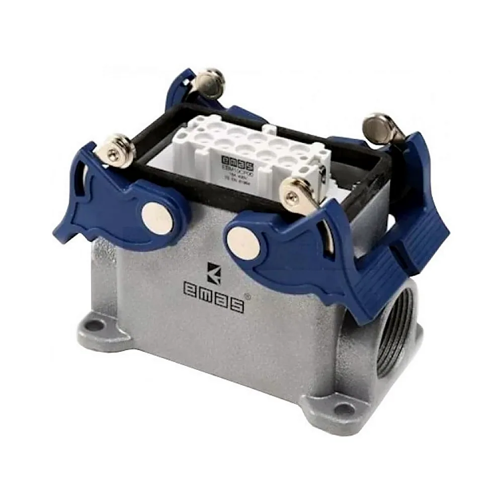 Розетка в корпусі стаціонарна EMAS EBM10PD14 10 виводів EBM10PD14
