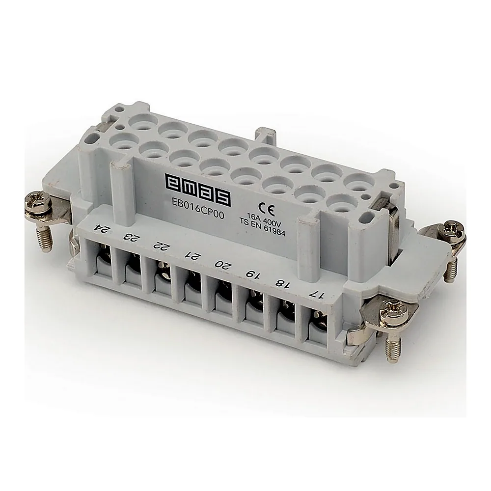 Розетка без корпусу EMAS EBM16CP00 16 виводів EB016CP00