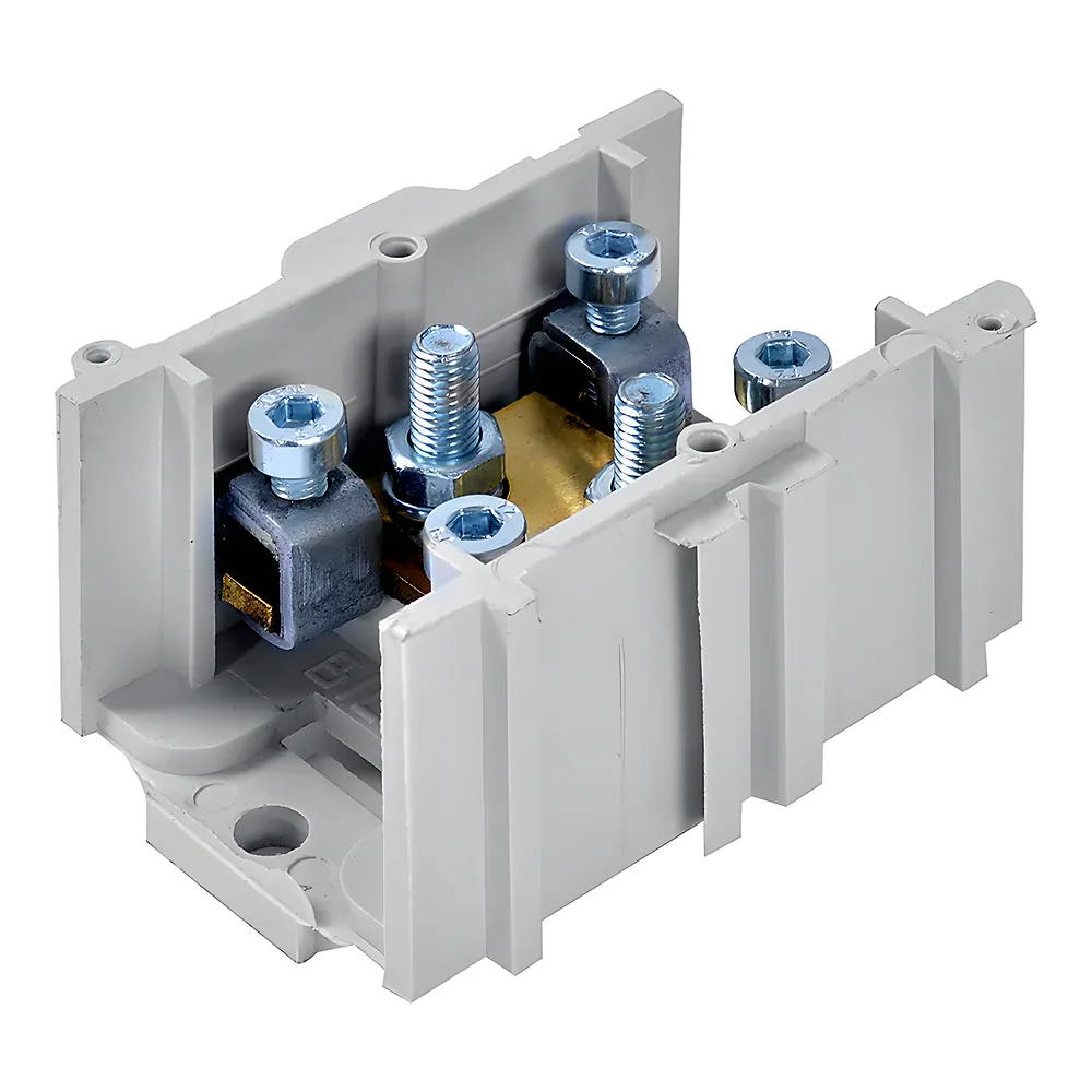 Клемна колодка MAIN e.tc.main.brass.35k 1х35 мм²/4х6 мм² латунний контакт з кришкою E.NEXT p0820002