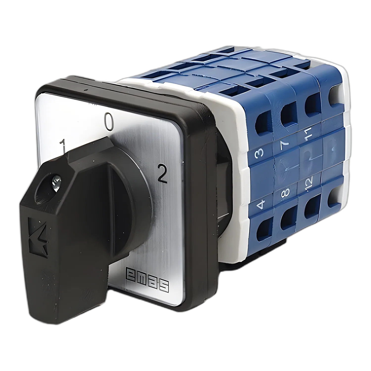 Кулачковий перемикач EMAS 4-полюсний реверсивний 10А PSA010KD434S