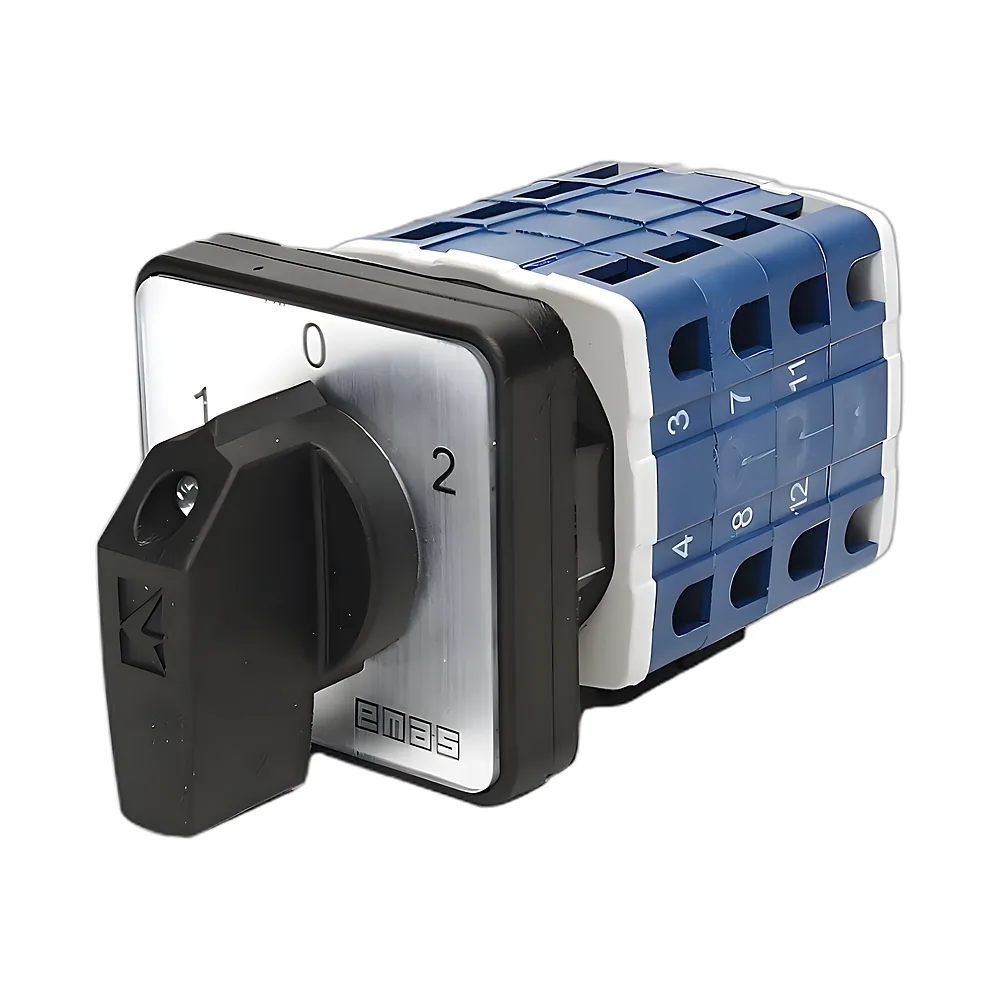 Кулачковий перемикач 4-полюсний реверсивний 10 А EMAS PSA010KD434S