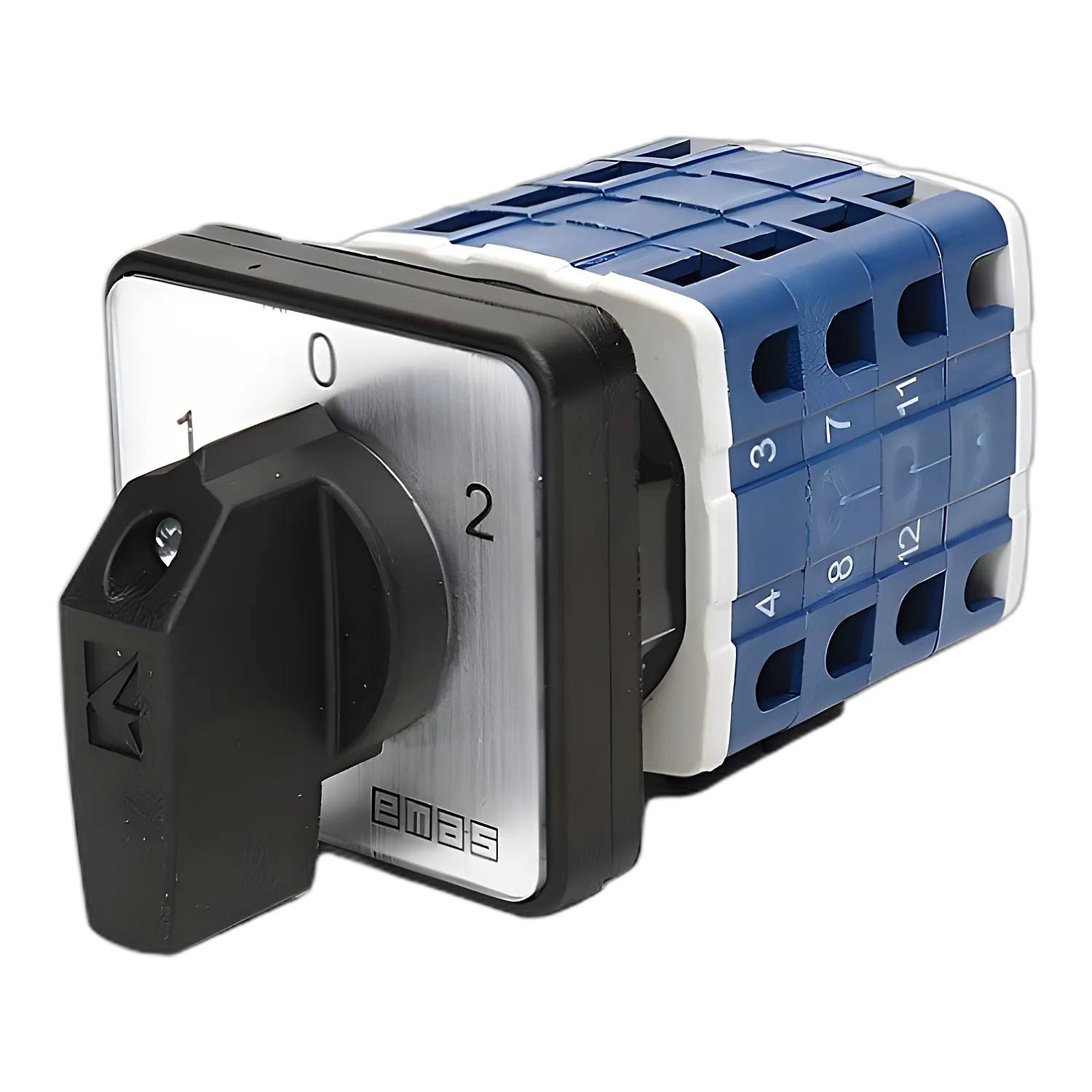 Кулачковий перемикач EMAS 4-полюсний реверсивний 25А PSA025KD434S