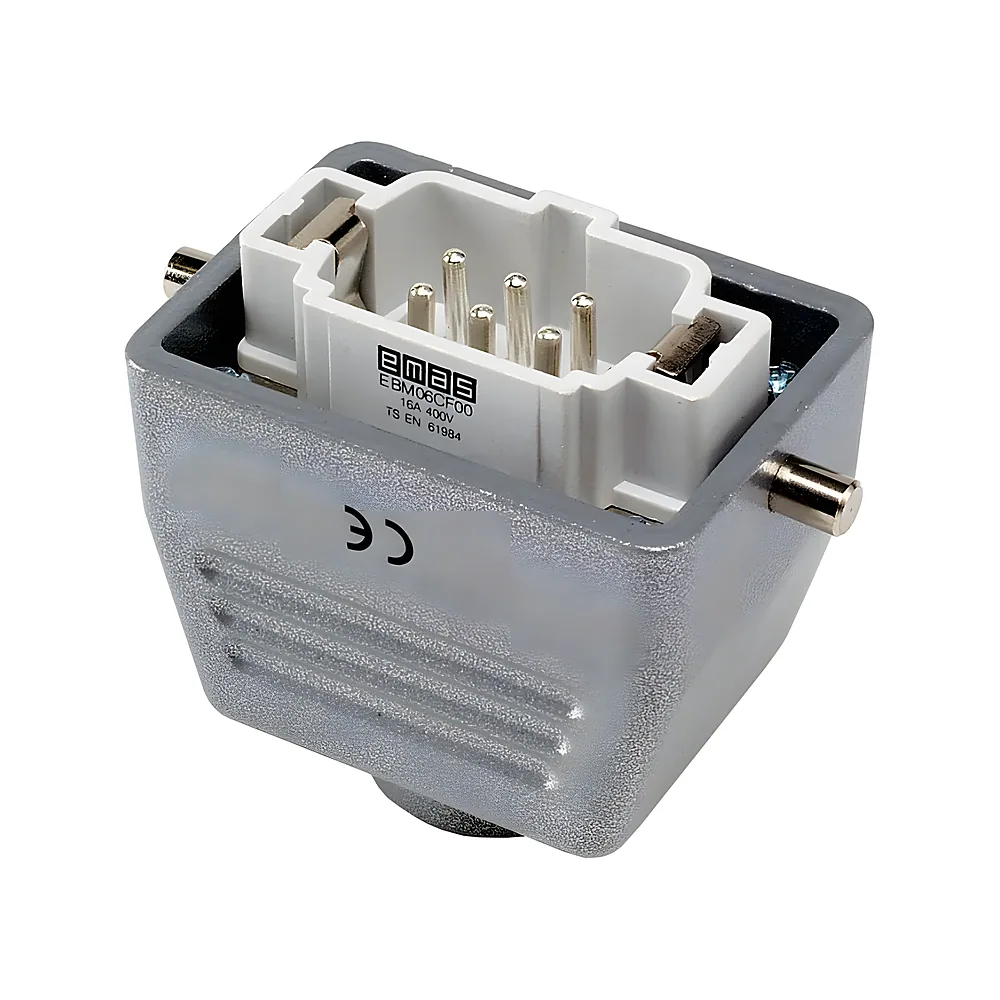 Корпус вилки 6 виводів EMAS EBM06FU30