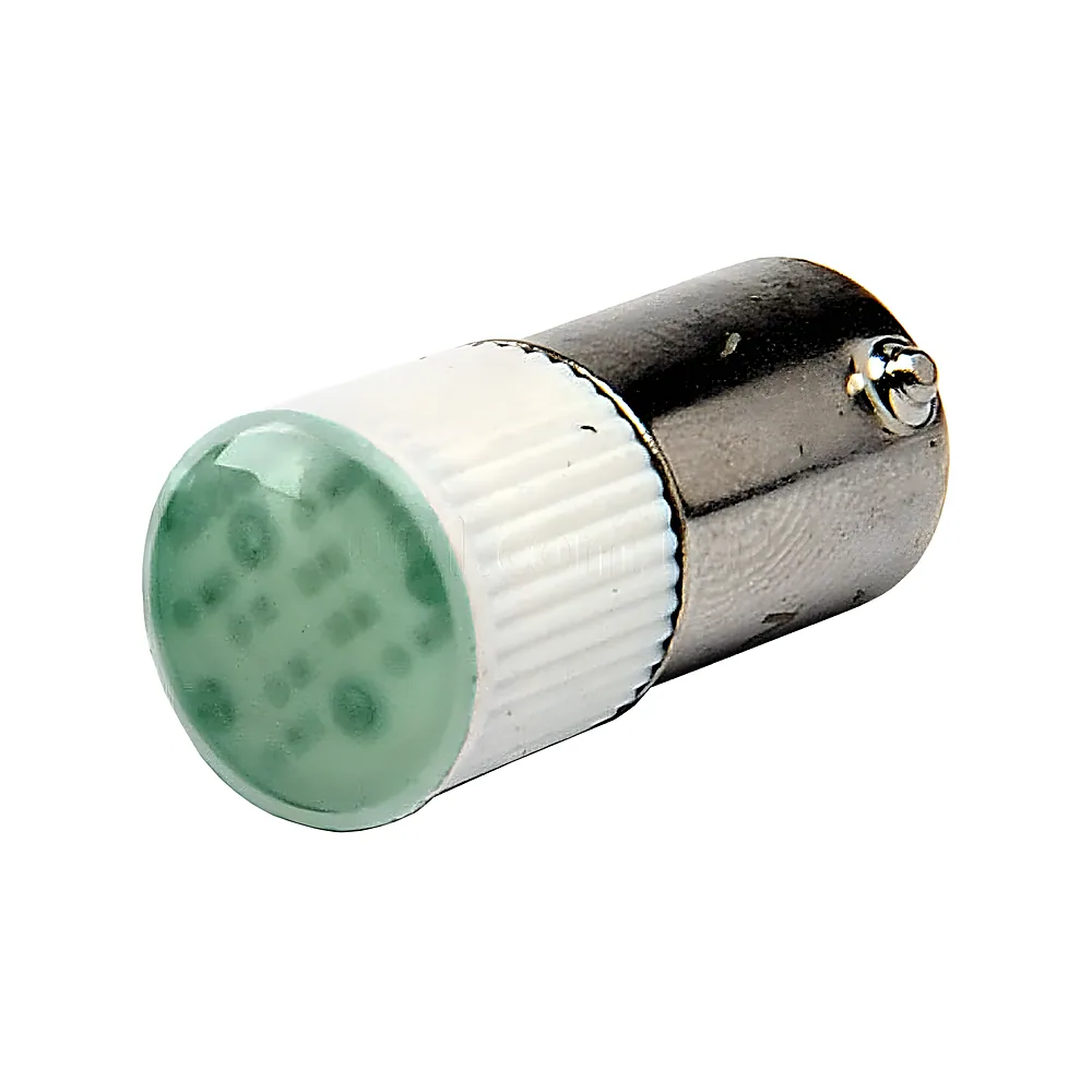 Лампа змінна BA9s світлодіодна 220 В зелена EMAS LED220Y