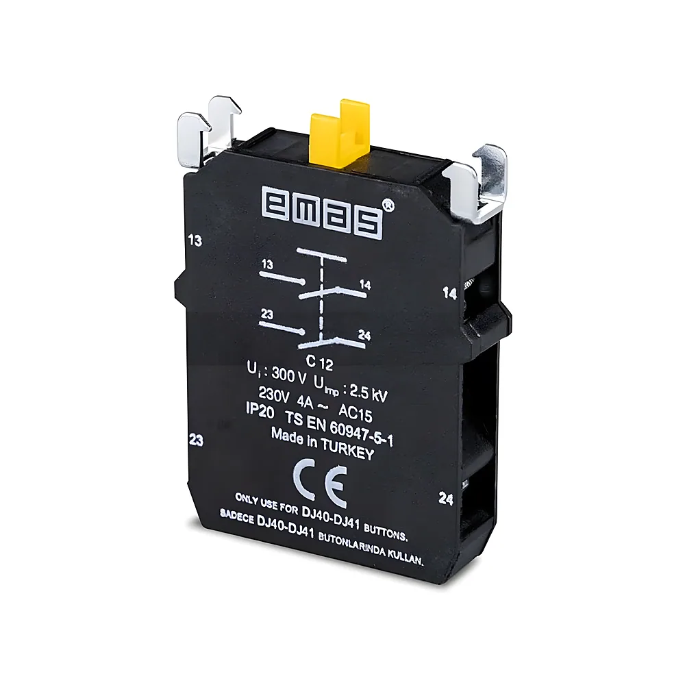 Контактний блок Старт+Старт CM/CP 2NO EMAS C12
