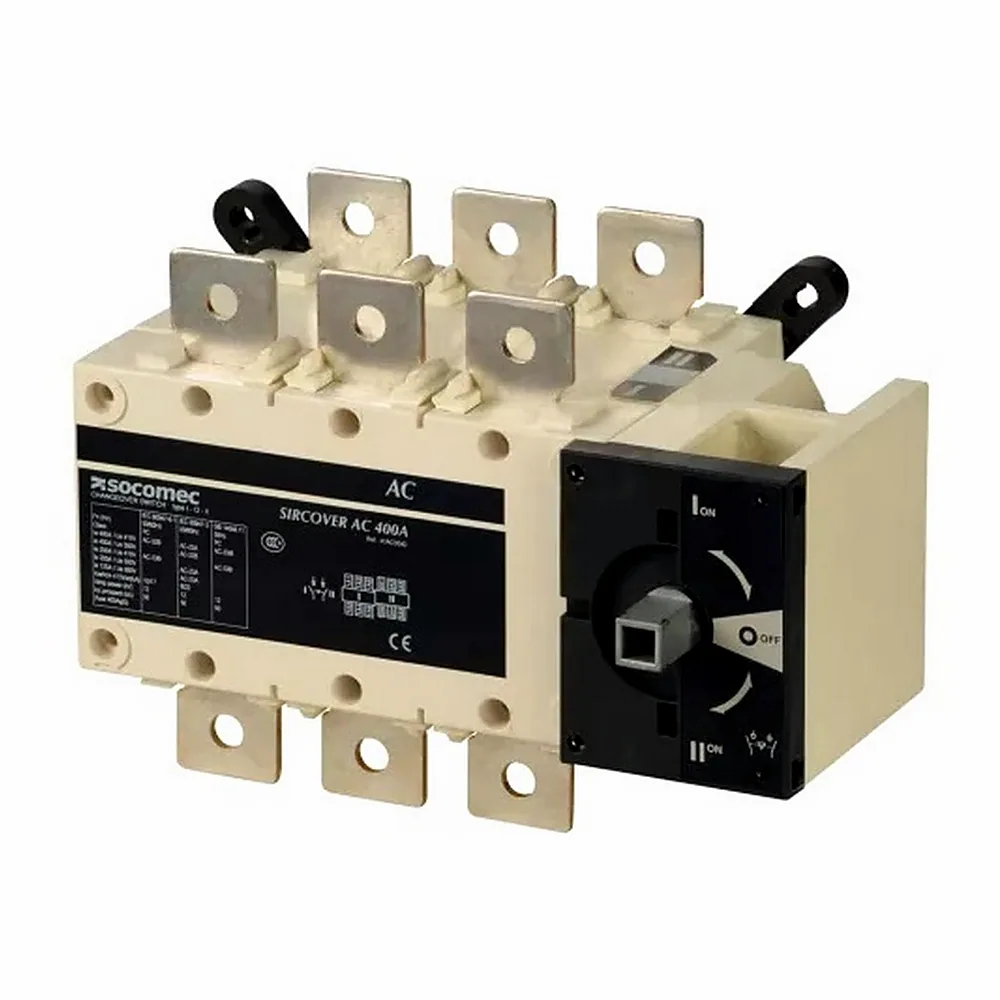 Перемикач навантаження Socomec SIRCOVER 3x400А I-0-II 41AC3040