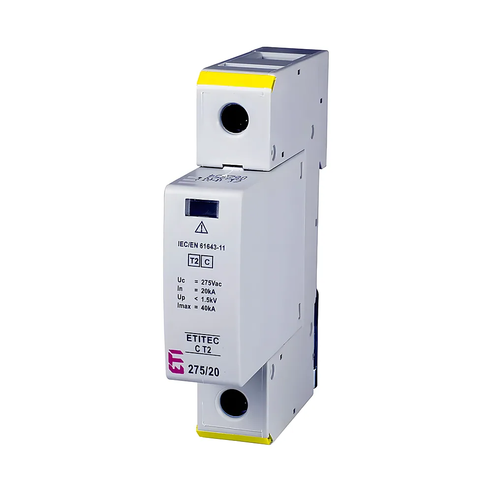 Обмежувач перенапруг ETITEC C T2 275/20 1+0 1P ETI 2440393
