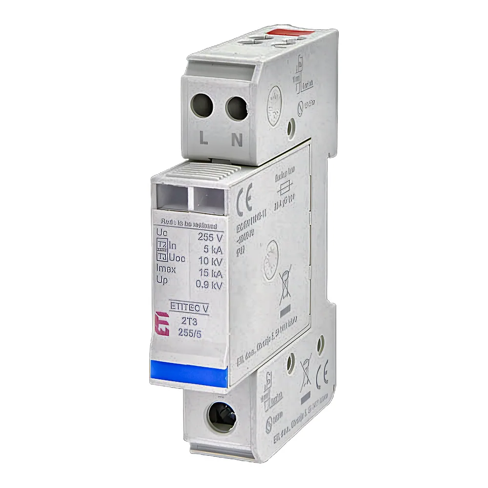 Обмежувач перенапруг ETITEC V 2T3 255/5 2+0 ETI 2442968