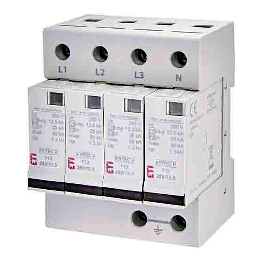 Обмежувач перенапруги ETI ETITEC V T12 280/12,5 4+0 2442907
