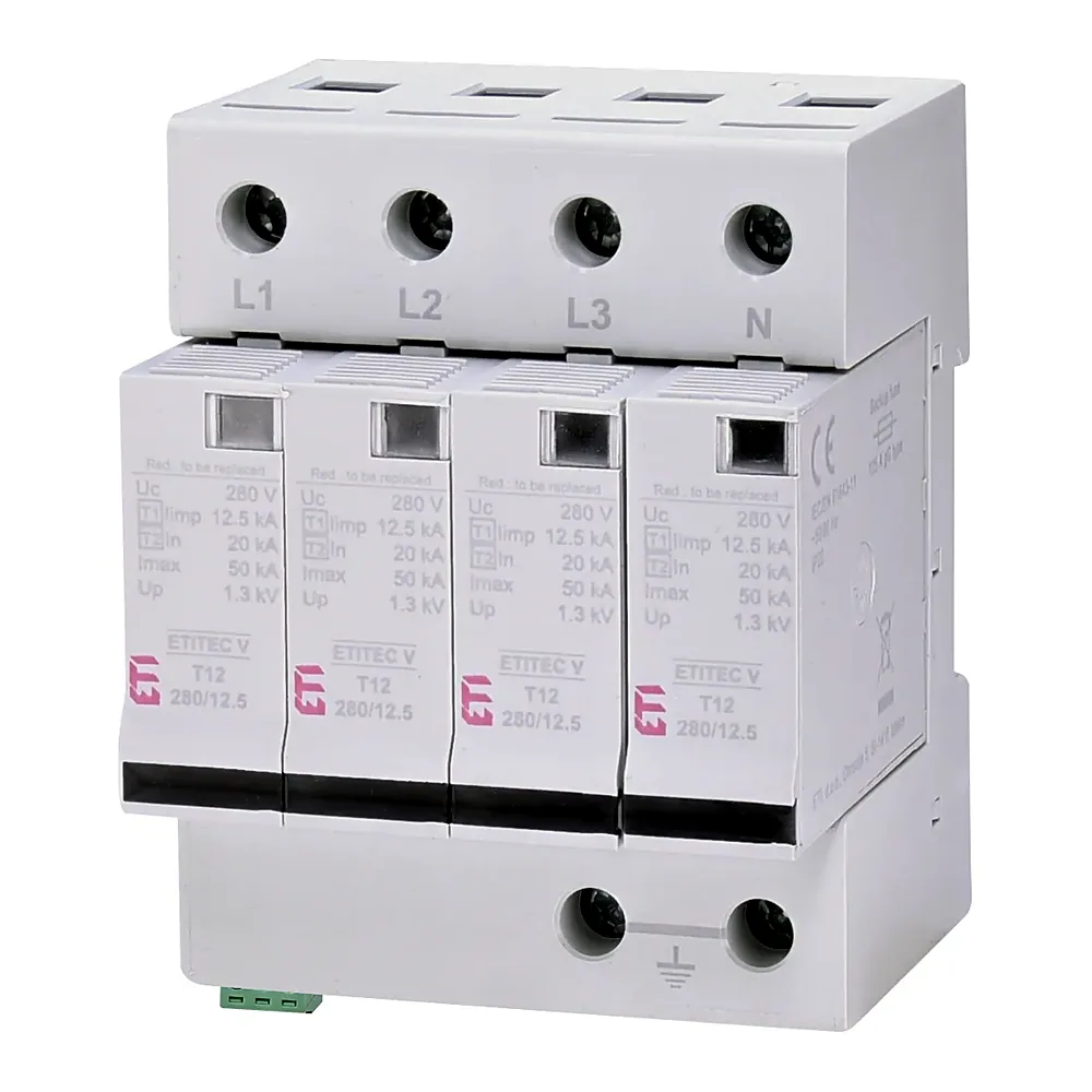 Обмежувач перенапруги ETI ETITEC V T12 280/12,5 4+0 RC 2442917