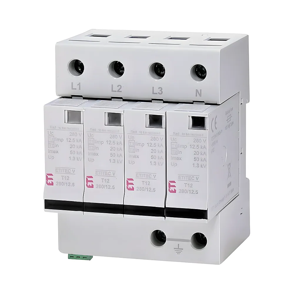 Обмежувач перенапруг ETITEC V T12 280/12,5 4+0 RC ETI 2442917