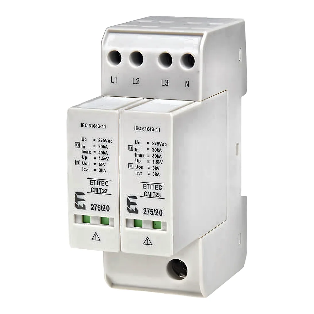 Обмежувач перенапруг ETITEC CM T23 275/20 4+0 2P TNC-S ETI 2440652