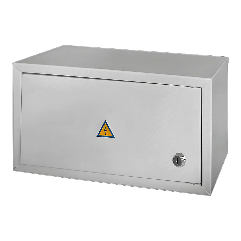 Модульний щит e.mbox.stand.n.15.z металева під 15 модулів навісна з замком E.NEXT s0100023