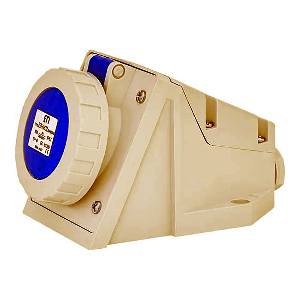 Розетка настінна EZH-1632 IP67 (16A, 230V, 2P+PE), ETI 4482040