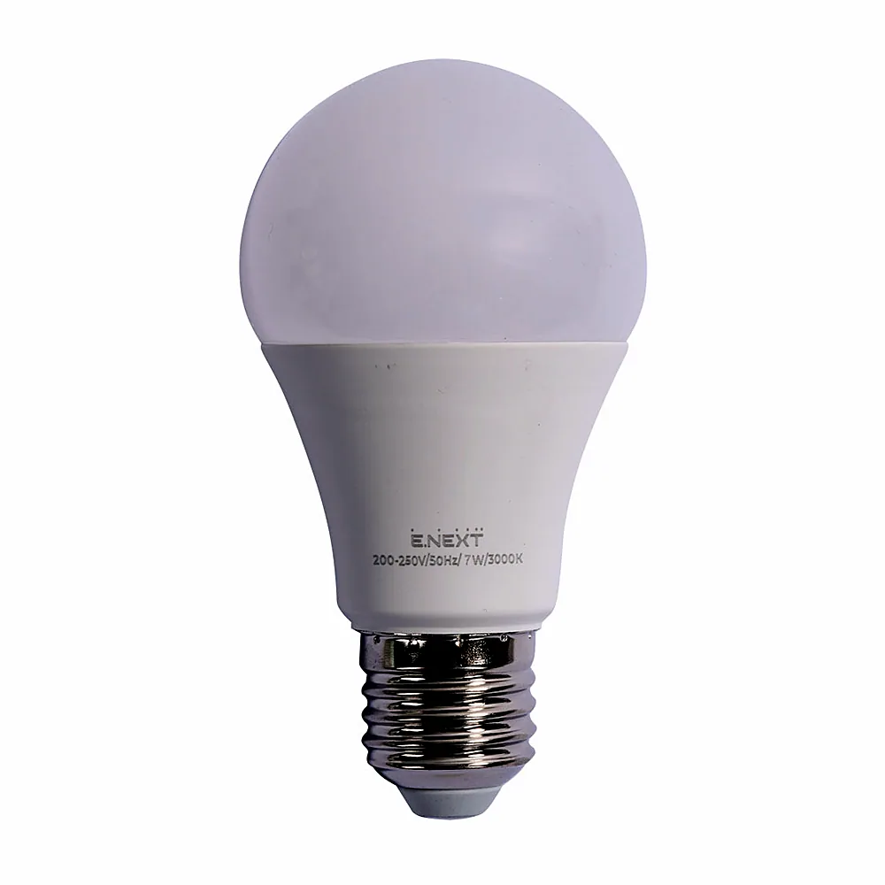 Лампа світлодіодна e.LED.lamp.A60.E27.7.3000, 7Вт, 3000К l0650607