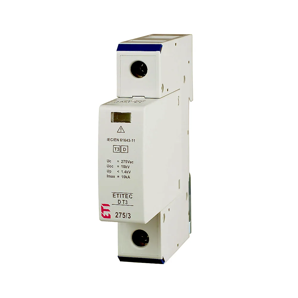 Обмежувач перенапруги ETITEC D T3 275/3 (1+0) 1p, ETI 2440417