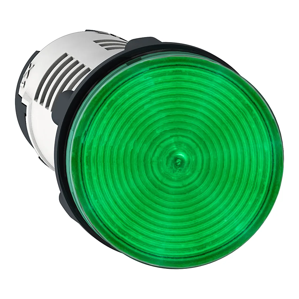 Сигнальна лампа світлодіодна зелена 230 В Schneider Electric XB7EV03MP