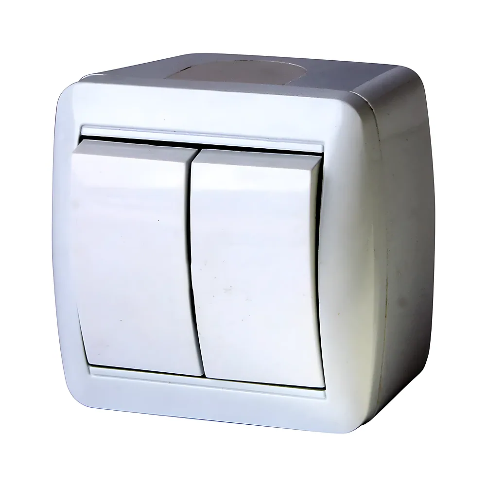Вимикач e.aqua.1112.gr зовнішній IP44 білий E.NEXT s035052