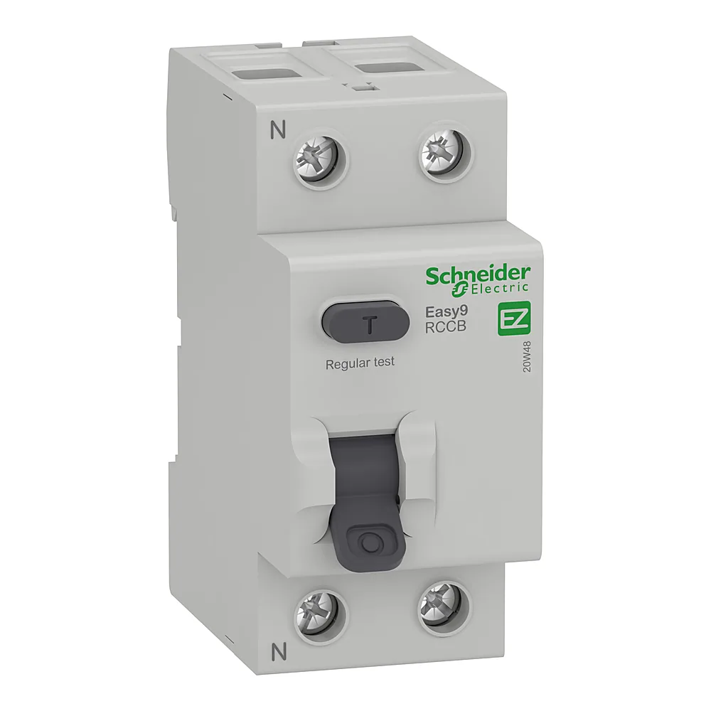 Пристрій захисного відключення EZ9 2P 25 А 10 мА тип AC Schneider Electric EZ9R14225