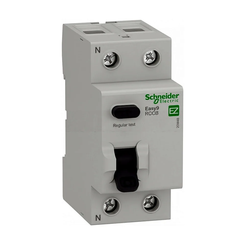 Диференційний вимикач (ПЗВ) EZ9, 2Р 63А 30мА тип АС, Schneider Electric EZ9R34263
